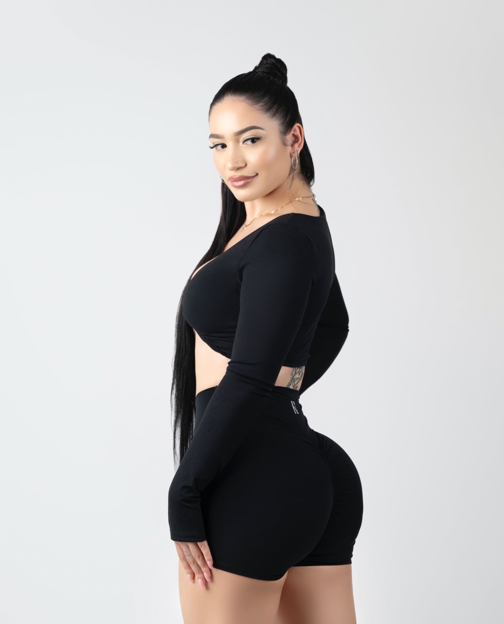 Vanessa Short Set - Black
